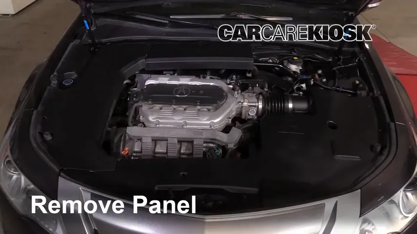 2010 Acura TL SH-AWD 3.7L V6 Battery Replace